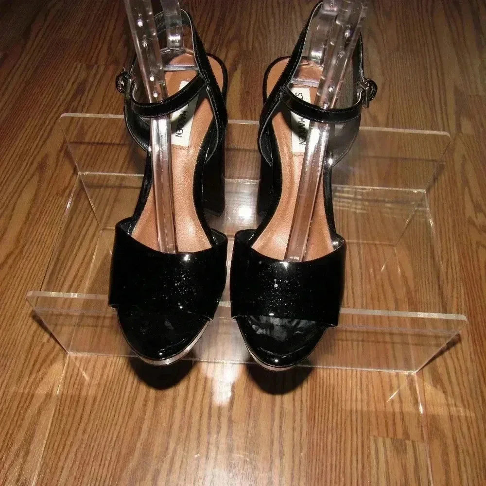 Steve Madden  Kierra Patent Leather Platform Heels